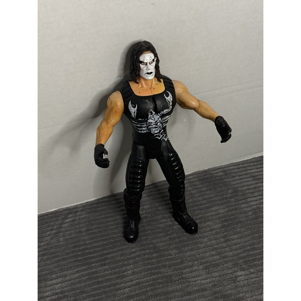 1999 Marvel STING (Crow Attire) 13" Tall Wrestling Action Figure WCW Not Tested